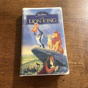 VINTAGE‎ THE LION KING VHS Walt Disney's Masterpiece Collection